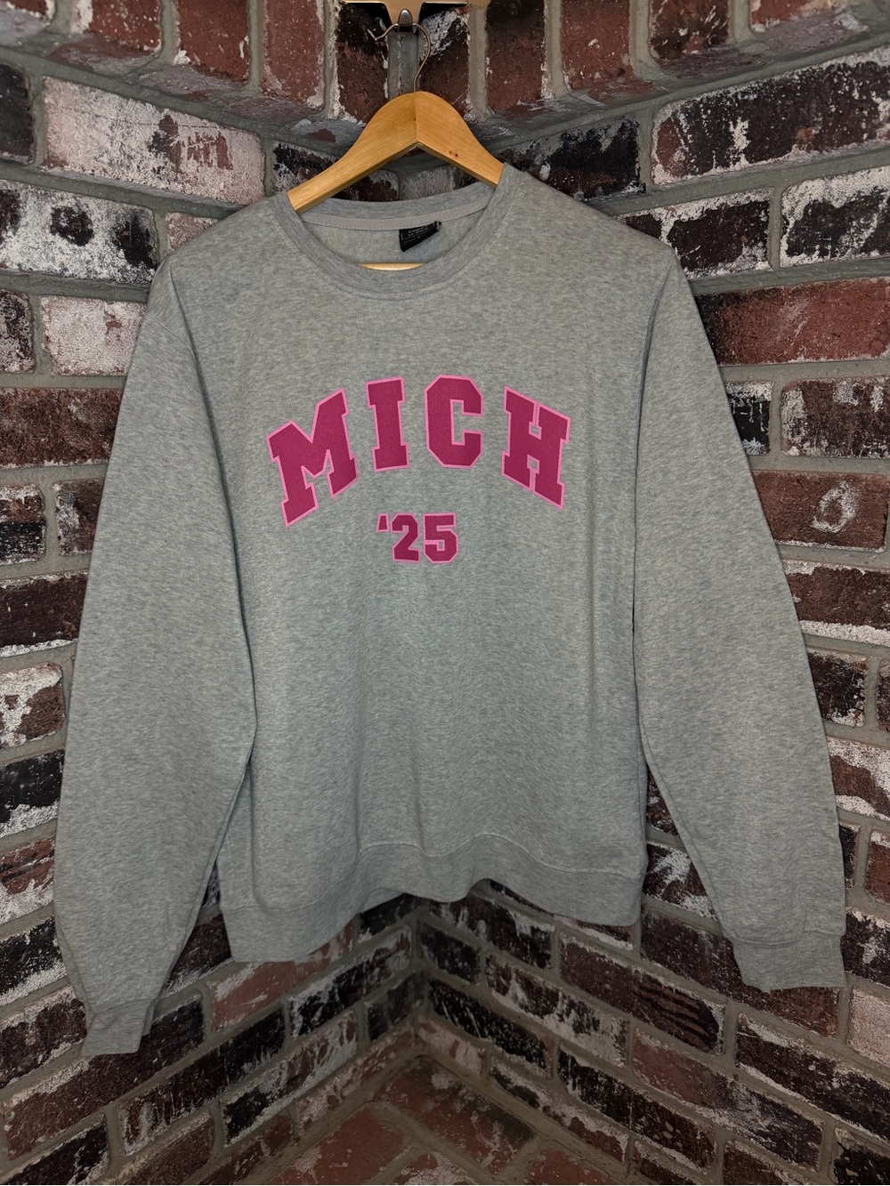 MICH '25 Michelet NCSY HERE WE GO! Youth/Women’s Oversized Crewneck Sweatshirt